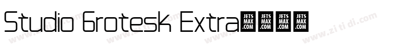 Studio Grotesk Extra字体转换